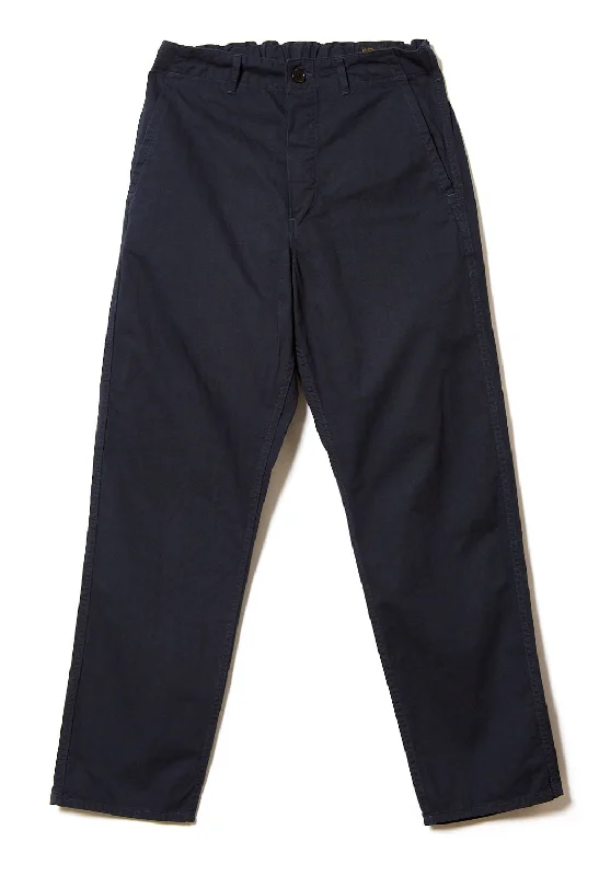 Women's Seasonal Garments orSlow French Work Pants - Navy